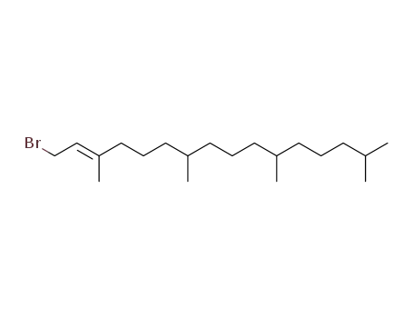 Molecular Structure of 943232-38-0 ((7R,11R)-3,7,11,15-tetramethyl-2-hexadecenyl bromide)