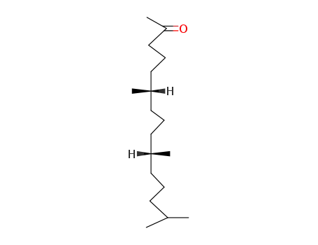 (6S,10R)-6,10,14-trimethylpentadecan-2-one