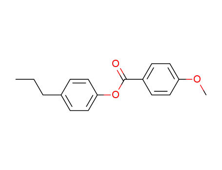 Benzoic acid, 4-methoxy-, 4-propylphenyl ester