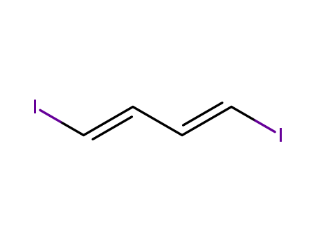 Molecular Structure of 197717-15-0 (1,3-Butadiene, 1,4-diiodo-, (1E,3E)-)