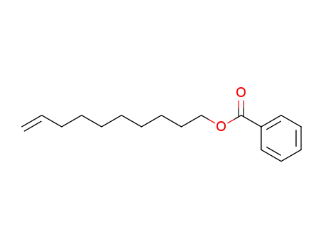 Molecular Structure of 94108-33-5 (9-decenyl benzoate)