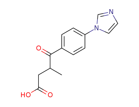 4-(1H-imidazol-1-yl)-β-methyl-γ-oxobenzenebutanoic acid
