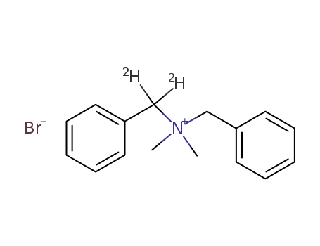 Molecular Structure of 73434-13-6 (Dibenzyl-α,α-d<sub>2</sub>-dimethylammonium bromide)