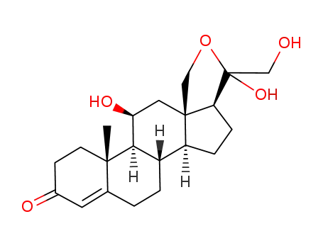 11β,18,21-trihydroxy-4-pregnen-3,20-dione