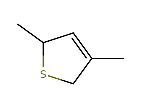 Molecular Structure of 78519-11-6 (2,4-dimethyl-2,5-dihydrothiophene)