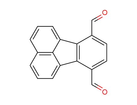 Molecular Structure of 135584-69-9 (7,10-diformylfluoranthene)