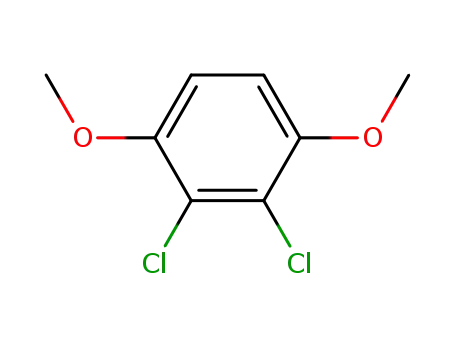 Molecular Structure of 39542-66-0 (2,3-dichlorohydroquinone dimethyl ether)