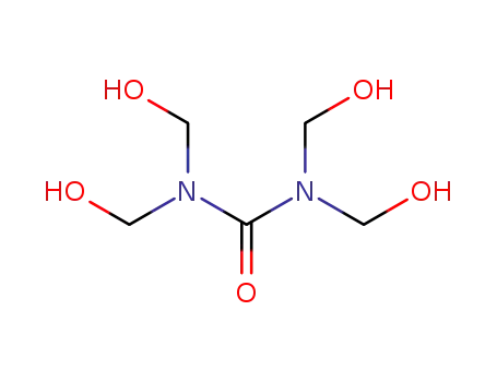 Molecular Structure of 2787-01-1 (tetrakis(hydroxymethyl)urea)