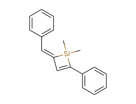 1,1-Dimethyl-4-phenyl-2-[1-phenyl-meth-(Z)-ylidene]-1,2-dihydro-silete