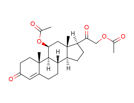 11β,21-dihydroxy-4-pregnen-3,20-dione 11β,21-diacetate