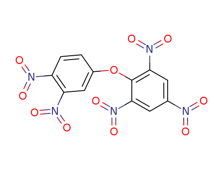 Molecular Structure of 103638-90-0 (3,4-dinitrophenyl 2,4,6-trinitrophenyl ether)