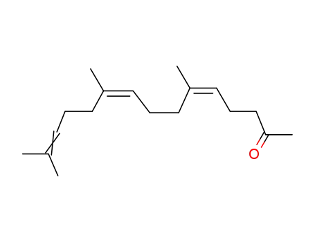 Molecular Structure of 3796-69-8 (5,9,13-Pentadecatrien-2-one, 6,10,14-trimethyl-, (5Z,9Z)-)