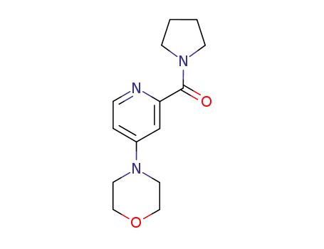 (4-Morpholin-4-yl-pyridin-2-yl)-pyrrolidin-1-yl-methanone