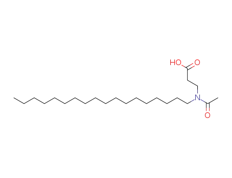 Molecular Structure of 13052-21-6 (acide (N-octadecyl acetamido)-3 propanoique)