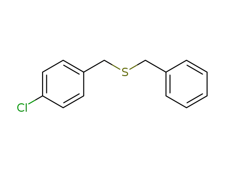 Benzene, 1-chloro-4-[[(phenylmethyl)thio]methyl]-