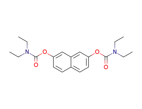 Molecular Structure of 526190-47-6 (2,7-bis(diethylcarbamoyloxy)naphthalene)
