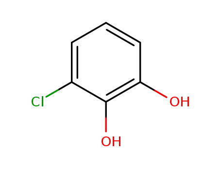 Molecular Structure of 4018-65-9 (3-CHLOROCATECHOL)