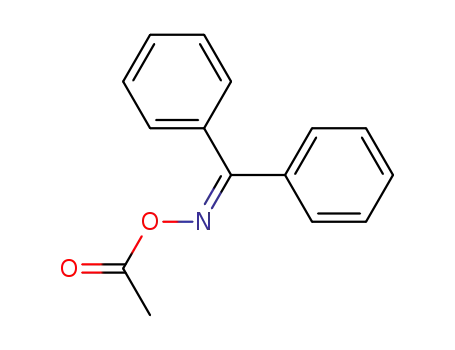 Molecular Structure of 21160-02-1 (Methanone, diphenyl-, O-acetyloxime)
