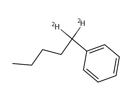 Pentylbenzene-α,α-d<sub>2</sub>