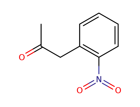 Molecular Structure of 1969-72-8 (1-(2-nitrophenyl)propan-2-one)