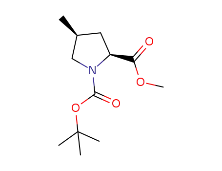 Molecular Structure of 138512-73-9 (N-Boc-4-methylproline methyl ester)