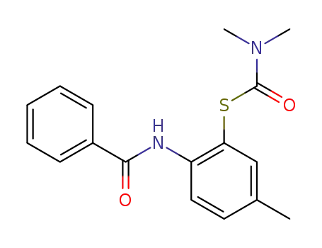 S-(2-벤조일라미노-5-메틸페닐)디메틸티오카바미산