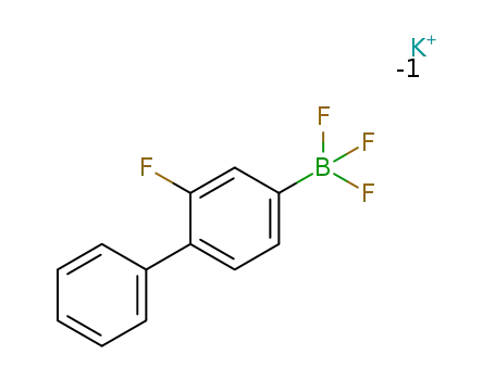 C<sub>12</sub>H<sub>8</sub>BF<sub>4</sub><sup>(1-)</sup>*K<sup>(1+)</sup>