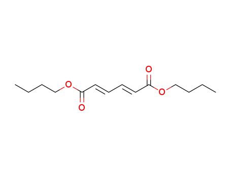 Molecular Structure of 98330-95-1 ((2E,4E)-hexa-2,4-dienedioic acid dibutyl ester)