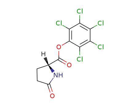 D-Proline, 5-oxo-,pentachlorophenyl ester (9CI)