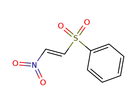 Molecular Structure of 101933-29-3 (Benzene, [(2-nitroethenyl)sulfonyl]-, (E)-)