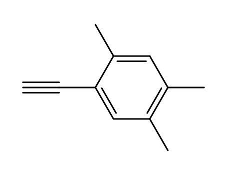 Molecular Structure of 351002-92-1 (1-ETHYNYL-2 4 5-TRIMETHYLBENZENE  97)