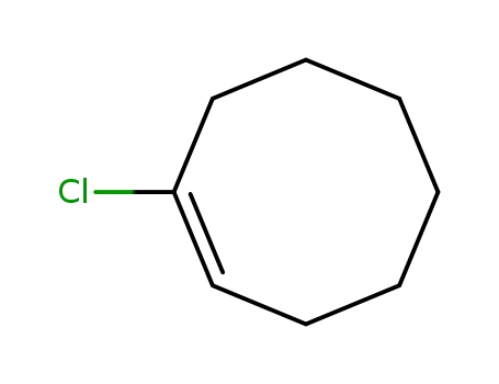 Molecular Structure of 86428-68-4 ((E)-1-Chloro-cyclooctene)