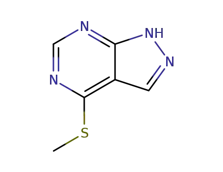 4-(메틸티오)-1H-피라졸로[3,4-d]피리미딘