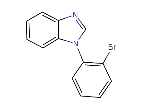 Molecular Structure of 1198007-13-4 (1-(2-bromophenyl)-1H-benzo[d]imidazole)