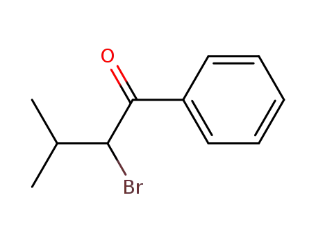 Molecular Structure of 50735-03-0 (2-Bromo-3-methyl-1-phenylbutan-1-one)