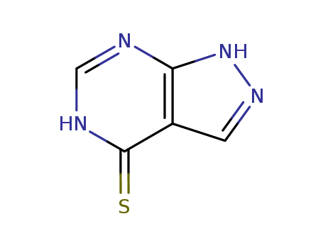 4-Mercapto-1H-pyrazolo[3,4-d]pyrimidine hemihydrate