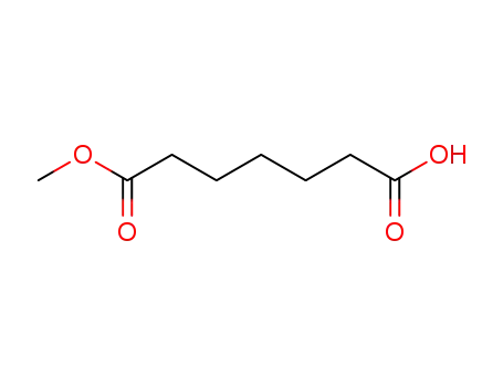Molecular Structure of 20291-40-1 (methyl hydrogen heptane-1,7-dioate)