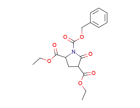 2,4-Diethyl 1-(phenylmethyl) 5-oxo-1,2,4-pyrrolidinetricarboxylate