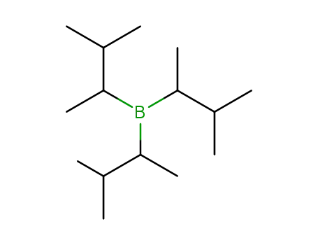 Molecular Structure of 32327-52-9 (tris(1,2-dimethylpropyl)borane)
