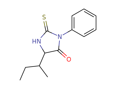 4-Imidazolidinone,5-(1-methylpropyl)-3-phenyl-2-thioxo- cas  5066-94-4