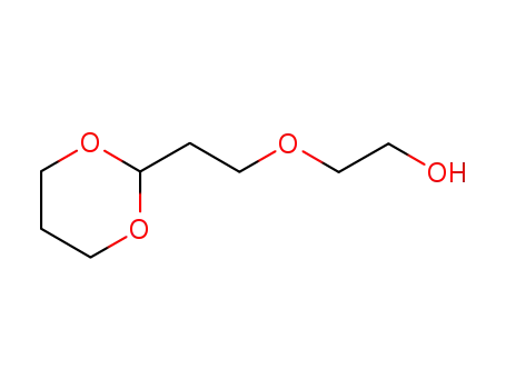 Molecular Structure of 102275-51-4 (Ethanol, 2-[2-(1,3-dioxan-2-yl)ethoxy]-)