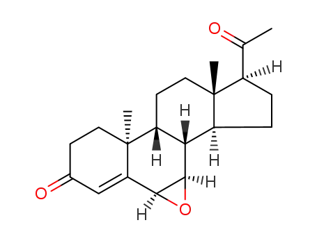 6β,7β-Oxido-9β,10α-pregn-4-en-3,20-dion