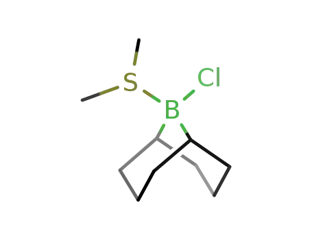 Molecular Structure of 70160-58-6 (C<sub>8</sub>H<sub>14</sub>BClS(CH<sub>3</sub>)2)
