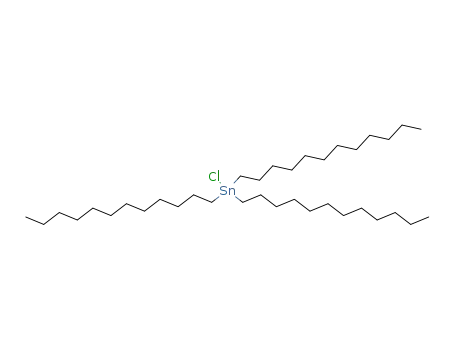 Molecular Structure of 5827-57-6 (chlorotridodecylstannane)
