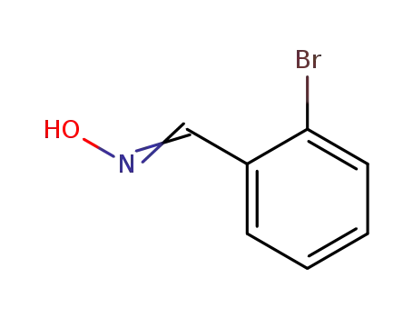 Molecular Structure of 34158-72-0 (2-BROMOBENZALDEHYDE OXIME)
