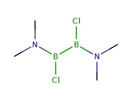 Molecular Structure of 64541-76-0 (dichlorobis(dimethylamino)diborane<sup>(4)</sup>)