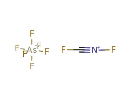 Molecular Structure of 136750-67-9 ({FCNF}<sup>(1+)</sup>*AsF<sub>6</sub><sup>(1-)</sup>={FCNF}(AsF<sub>6</sub>))