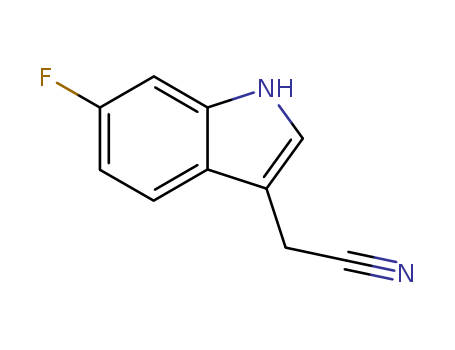 1H-Indole-3-acetonitrile,6-fluoro- 2341-25-5