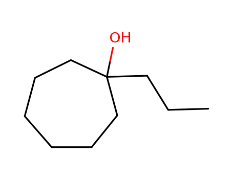 Molecular Structure of 17257-32-8 (Cycloheptanol, 1-propyl-)
