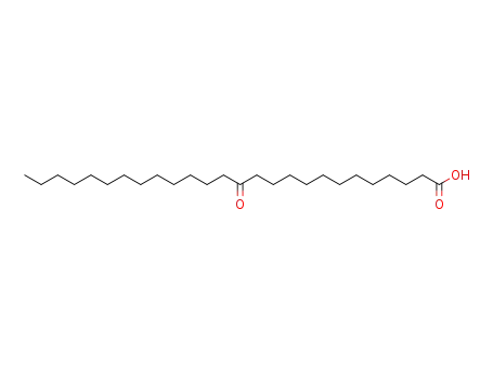 Molecular Structure of 115386-09-9 (13-oxo-hexacosanoic acid)